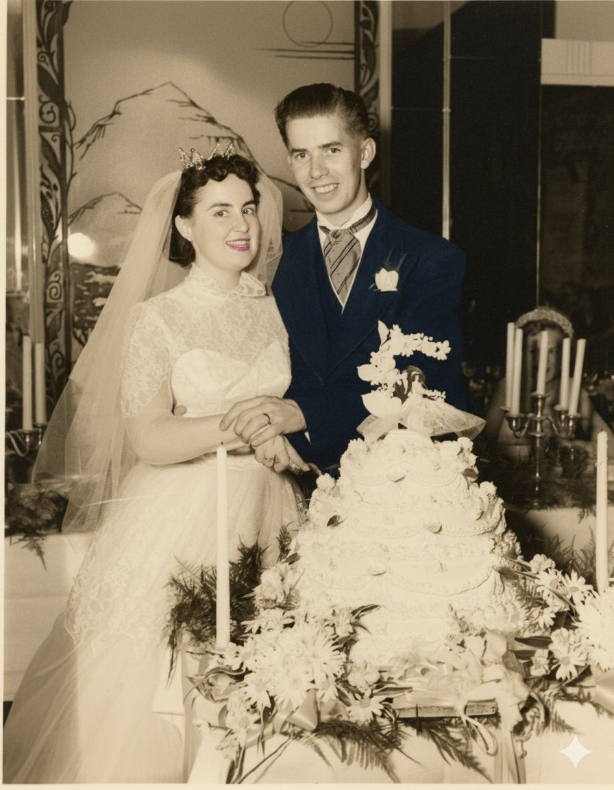 Mom-Dad Wedding 1953 (49)